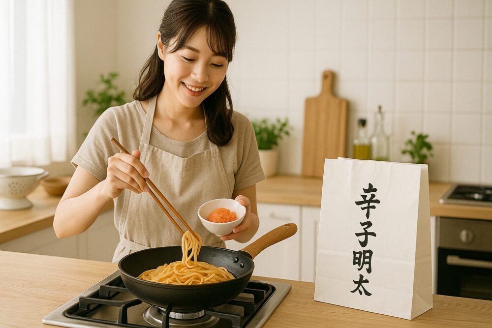 明太子パスタ