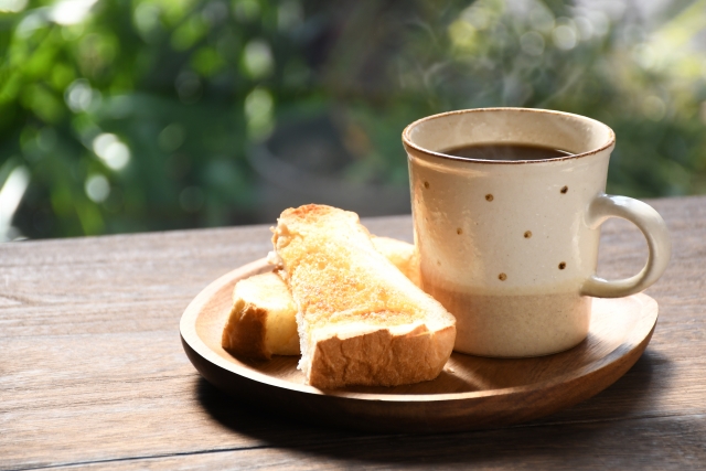 いつもの簡単な朝食