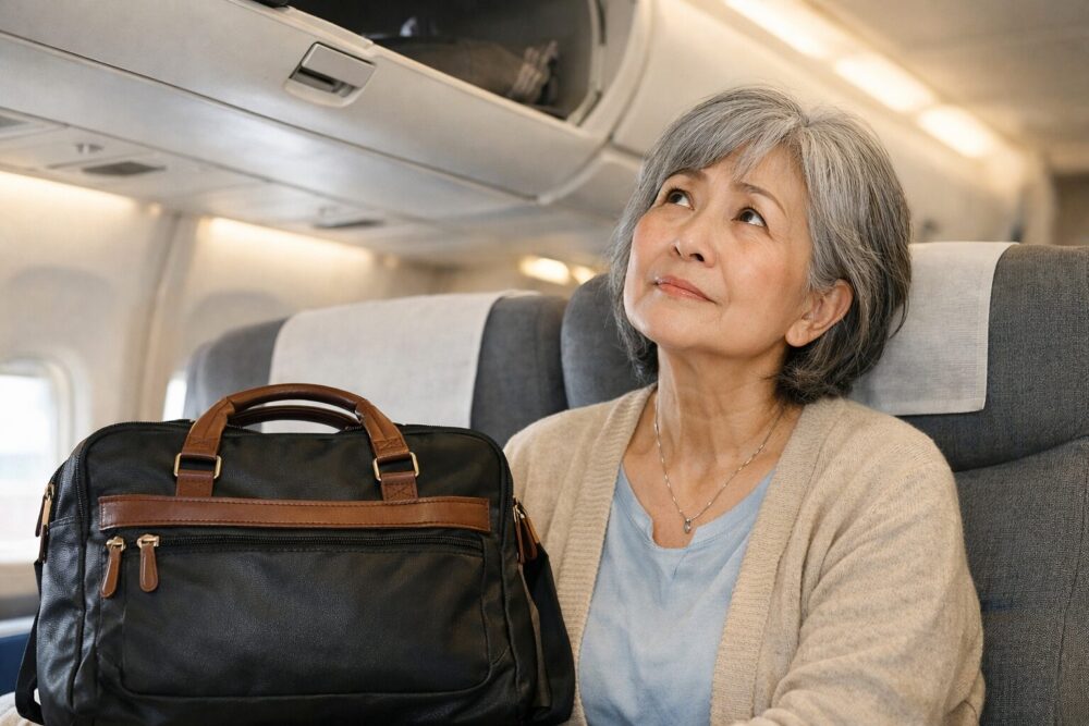 飛行機　荷物持ち上げられない