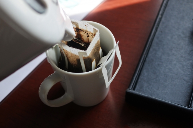 朝のコーヒー