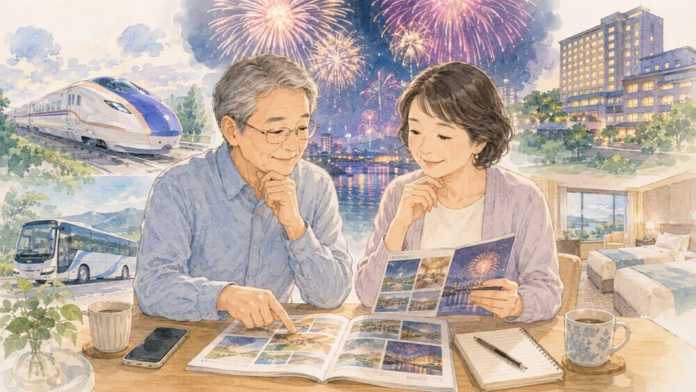 花火大会ツアー