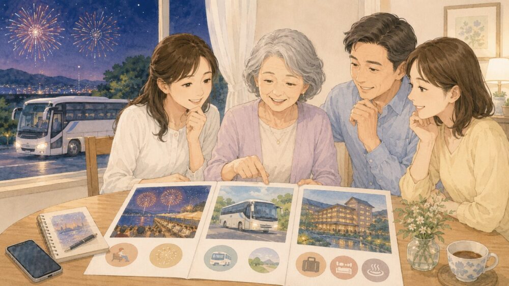 花火大会ツアー