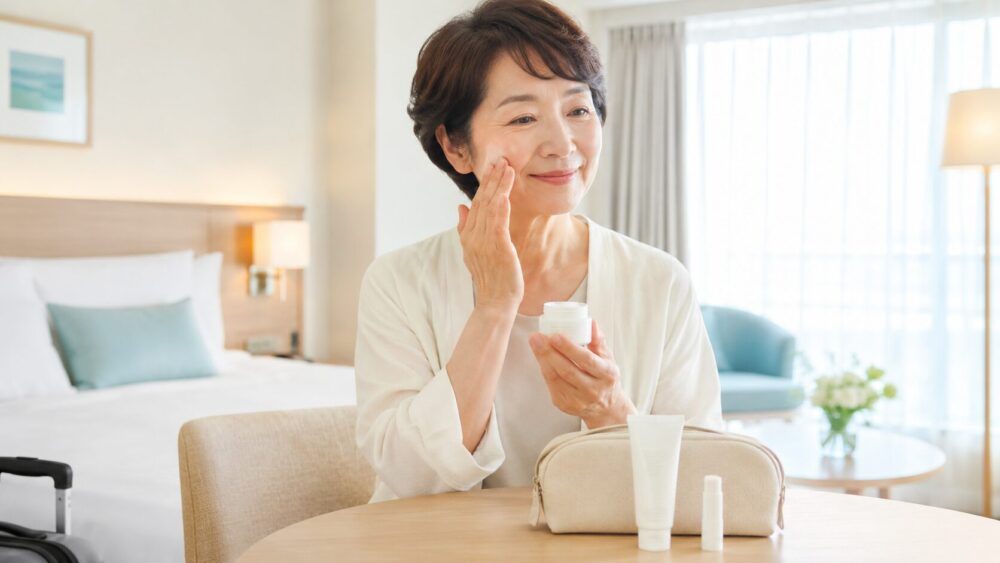 荷物を減らすオールインワン活用