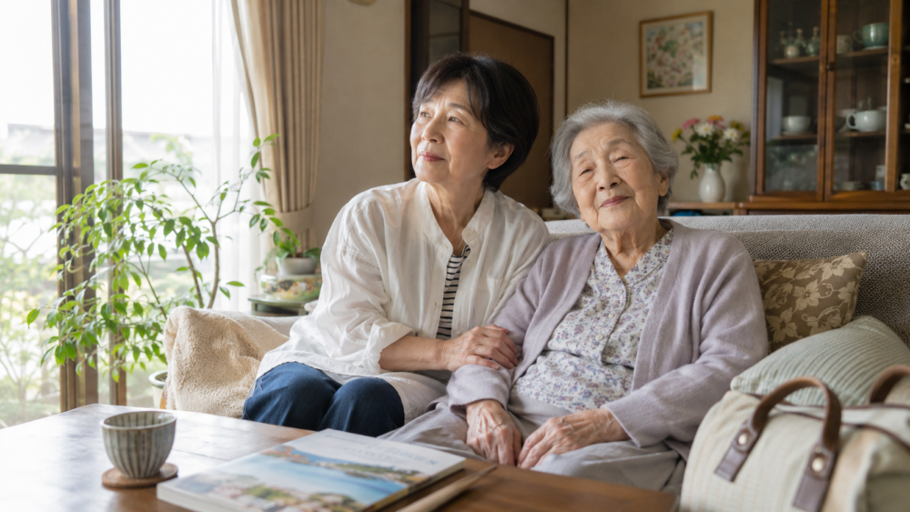 自宅介護と旅行の両立