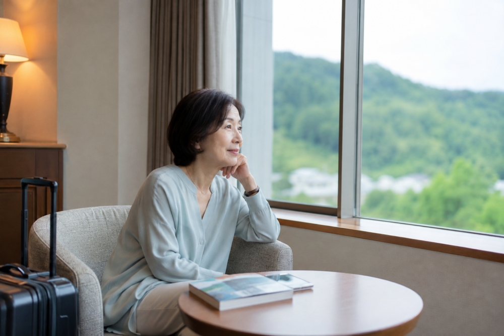 旅行中は介護から少し離れていい